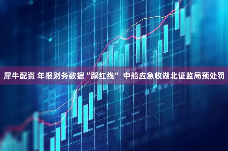 犀牛配资 年报财务数据“踩红线” 中船应急收湖北证监局预处罚