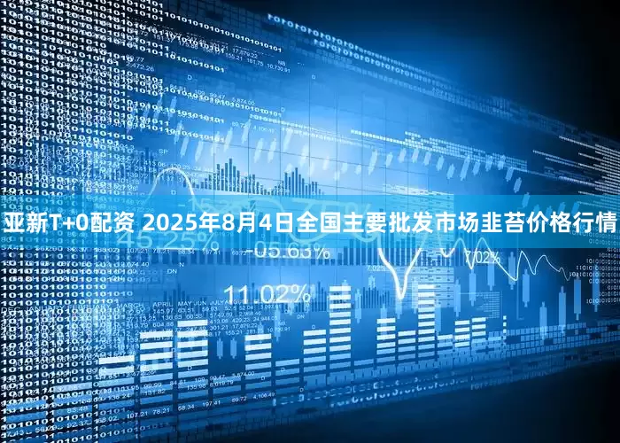 亚新T+0配资 2025年8月4日全国主要批发市场韭苔价格行情