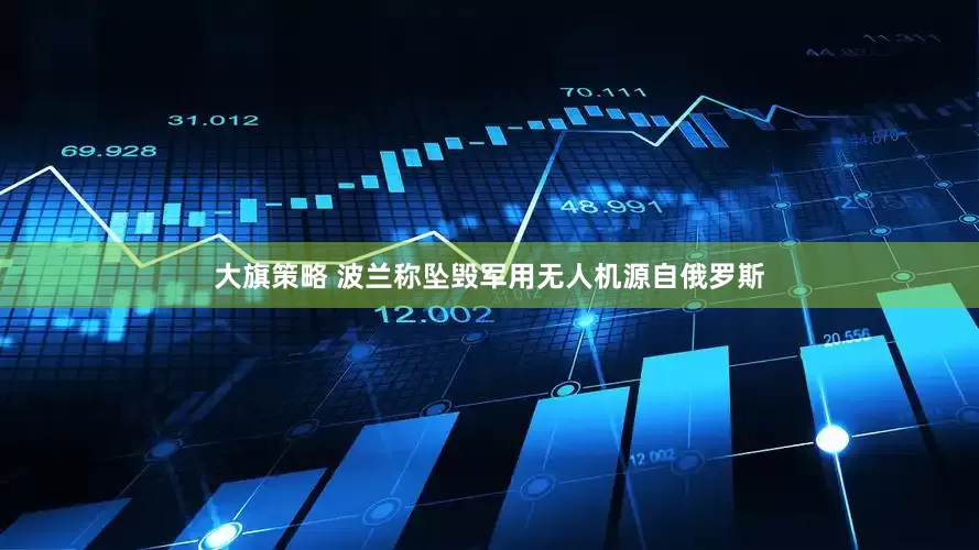 大旗策略 波兰称坠毁军用无人机源自俄罗斯