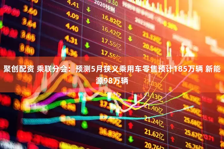聚创配资 乘联分会：预测5月狭义乘用车零售预计185万辆 新能源98万辆